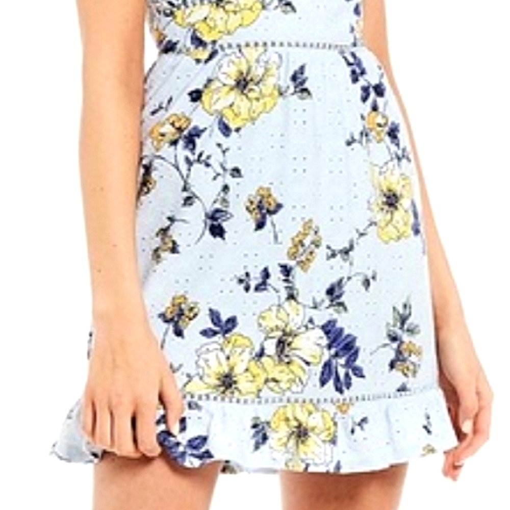 NWOT Dillard's Allison & Kelly Ruffle Fit & Flare Dress - Picture 11 of 12